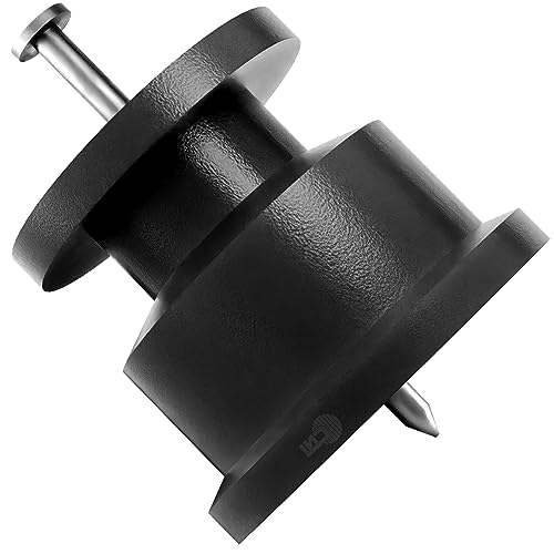 Isolador Roldana Cerca Elétrica Preto - 200 Unidades