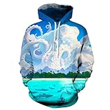 ❤ 【Anwendbare Anlässe】: Teenager Kapuzen-Sweatshirt perfekt für Ihre Reise, Alltag, Arbeit, Studium, Outdoor-Sport, Urlaub, bestimmte Partys, Frühling, Herbst und Winter Joggen, Gehen, Paare, Freunde, Klassenkameraden. Geschenke für Weihnachten und Halloween