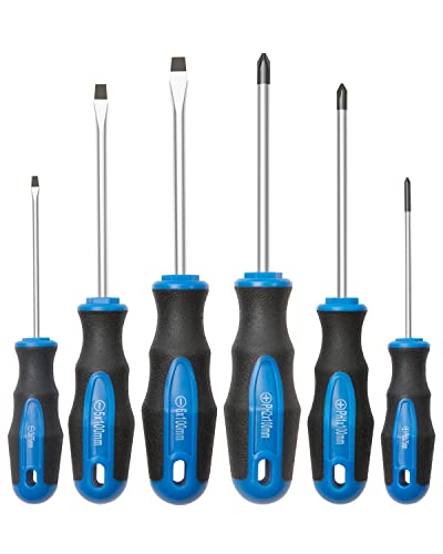6-Piece Magnetic Tip Screwdriver Set for Professionals