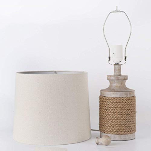 Lampe de table en résine et tissu de haute qualité style rétro chic