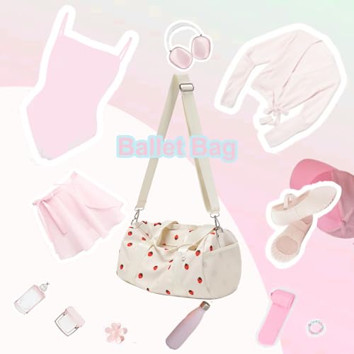Jumpopack Dance Ballet Bag for Girls 4-6 Ballerina Gymnastic Bag Toddler Small Duffle Dance Bags for Little Dancers,Bow Corduroy Material,14"*8.26"*8.26" — view 4