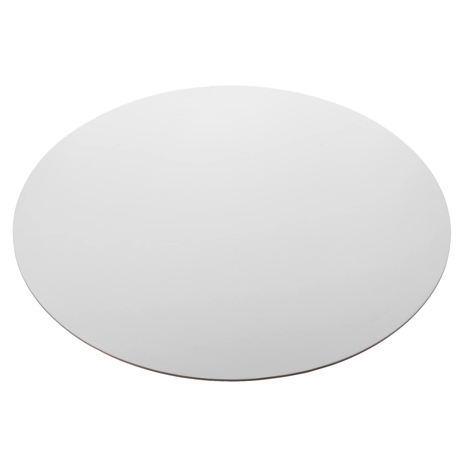 Toile Ronde à Peindre en Canvas Blanc 50cm 1 Pièce
