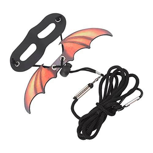 Trela ​​de Lagarto de Couro Ajustável, Segura e Durável, Design de Dinossauro Legal, Adequada para F