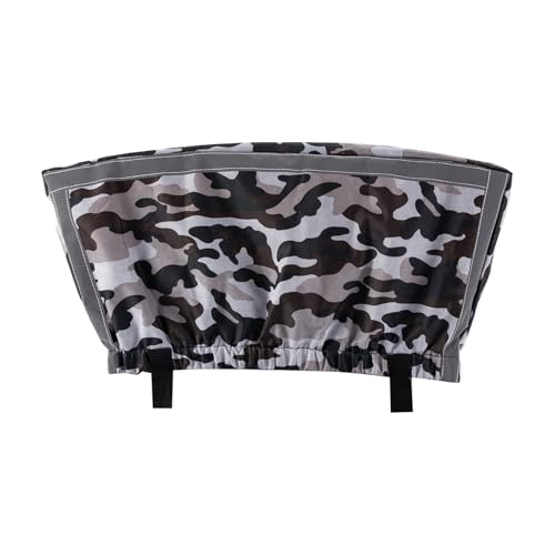 Badlands Winch Cover 12000 Lb Waterproof, winch accessories, High Durability Heavy Duty Oxford Fabric Dust Prevention Sunproof with Reflective Ribbon for Electric Winch (Camouflage)