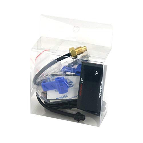 a utilisé la température universelle de l'eau du thermomètre de direction de la moto modifiée avec l'indicateur LED pour rivaliser avec la Vespa