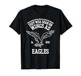 Wings as Eagles Isaiah Bible Verse Christian Faith on Jesus T-Shirt