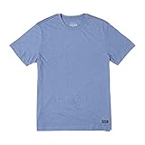 RVCA Solo Label Short Sleeve T-Shirt French Blue MD