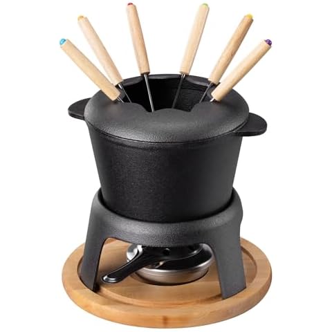 Navaris Cheese Fondue Set for 6 People Cover