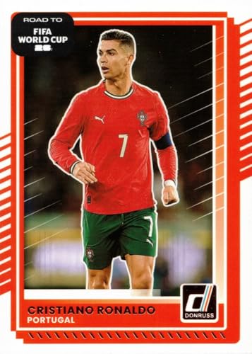 2025-26 Panini Donruss #91 Cristiano Ronaldo Soccer Card Portugal