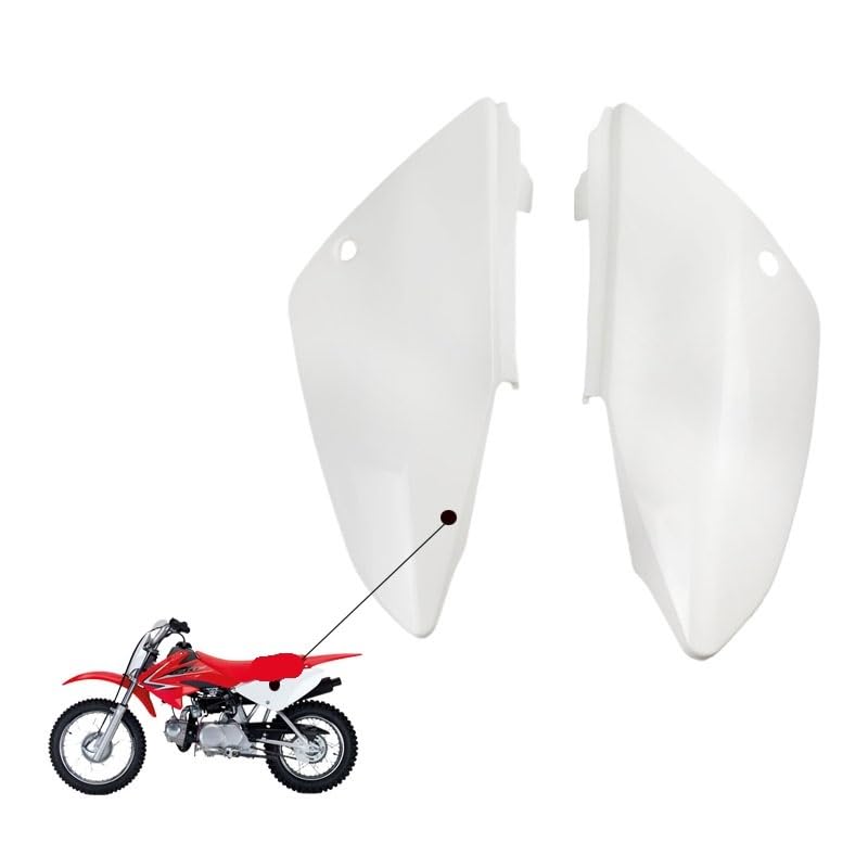 Aileron Latérale Carénage Carénage de garde-boue arrière en plastique pour moto tout-terrain pour CRF 70, pièces détachées pour motocross