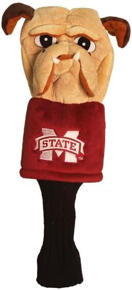 NCAA Mississippi State Bulldogs Golf Mascot Driver Headcover