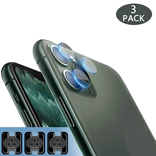 [3-Pack] OIFEN iPhone 11 Pro Max Camera Lens Protector, Tempered Glass Ultra Thin HD Transparent Scratch-Resistant Camera Protector (iPhone 11 Pro Max 6.5 inch)