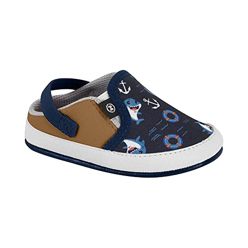 Sapatilha Bebe Calcado Inf Masc 2950254-mol Marinho/caramelo Tamanho: 16 Cor: Marinho