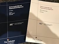 AIC 47 Claims Leadership and Organizational Alignment 0894639196 Book Cover