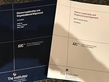 Paperback AIC 47 Claims Leadership and Organizational Alignment Book