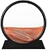 Produktbild Desktop-Skulptur Kunstdekoration 3d Sandlandschaft Bewegt Sandrahmen skulptur Statue Flüssigkeit Landschaftsmalerei Glas dynamische Anzeige (Color : C)