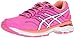 ASICS Women's GT-2000 5 Running Shoe, Pink Glow/White/Dark Purple, 8 M US
