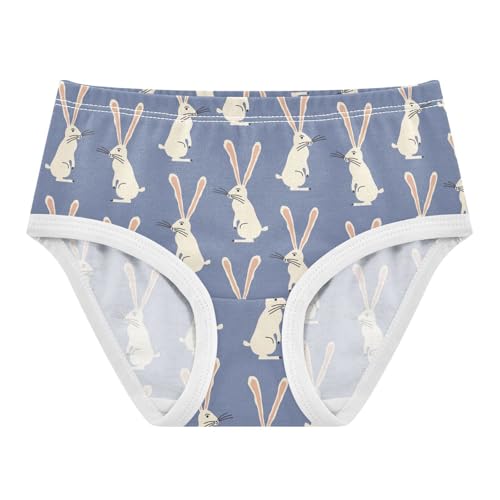 Little Girl Underwear Toddler Panties Kids Undies Rabbit Cute Soft Cotton Briefs 2T-8Y