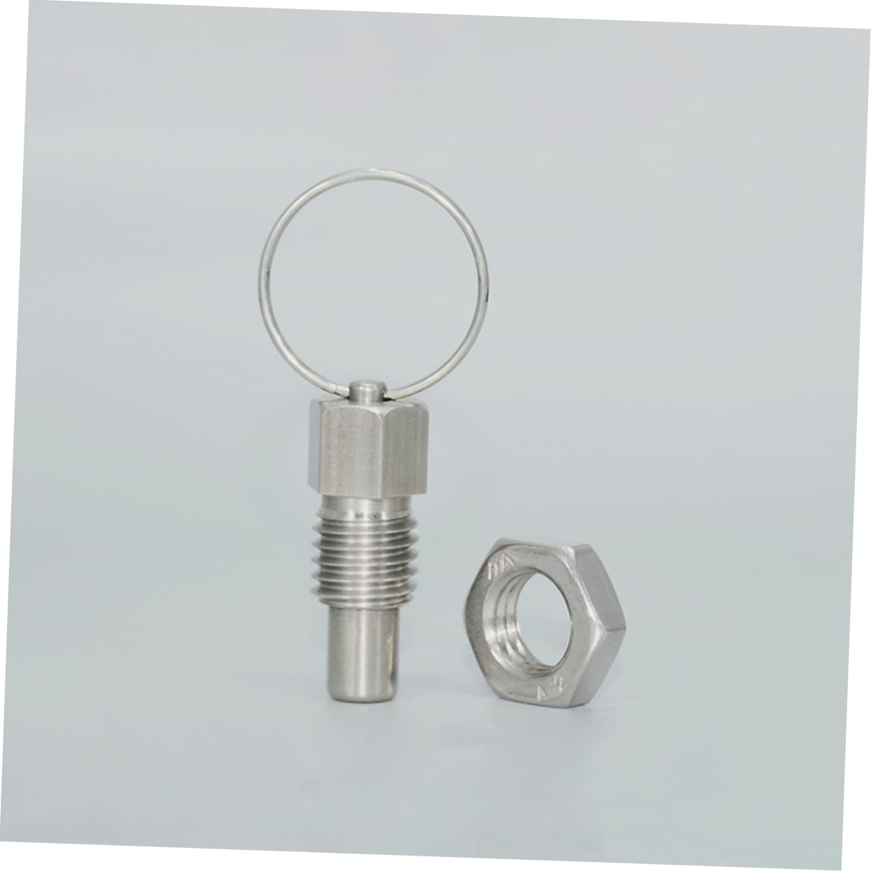 LALAFINA 3sets 4pcs Stainless Steel Spring Plunger Index Pin Durable Spring Loaded Catch for Mechanical Accessories Resistant for Industrial Equipment and Electrical Appliances 4pcs*3