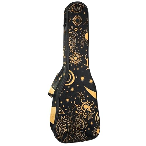 Waterproof Oxford Cloth Ukulele Bag Fairy with Bird and Flower Durable & Stylish Ukulele Case with Storage Cute Moon Star - Les Beatles, Paul McCartney, John Lennon, RIngo Starr, George Harrison Waterproof Oxford Cloth Ukulele Bag Fairy with Bird and Flower Durable & Stylish Ukulele Case with Storage Cute Moon Star