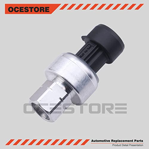 Ocestore 15-51343 Ac High Pressure Sensor Switch 13587668 Compatible With Suburban Tahoe Sierra Saturn 1551343 Hvac Pressure Transducer Sensor Mt1247 #TOP2