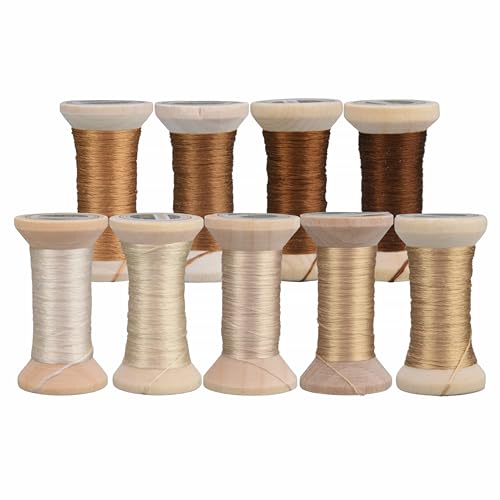 Image of Natural 100% Mulberry Handmade Embroidery Silk Thread Silk Floss (62)