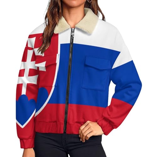Veste polaire femme contre le froid d'hiver en sherpa doux