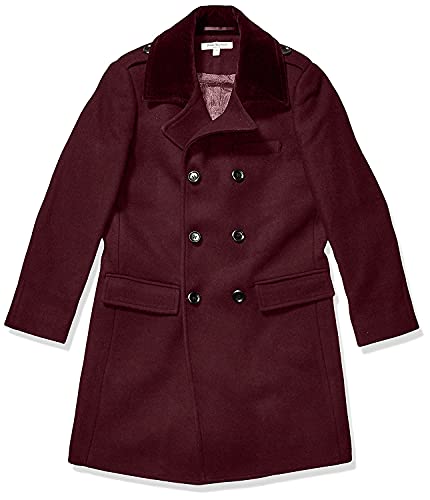 Isaac Mizrahi - Colcha para niño (2 – 20, terciopelo, mezcla de lana, color turquesa, Burgundy, 2, Burgundy, 2