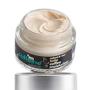 mCaffeine Dry Skin Moisturizer for Face with Shea Butter & Caffeine | Ceramide Moisturizer for Barrier Repair | Face Cream for Men & Women | Suitable for All Skin Types – 50ml