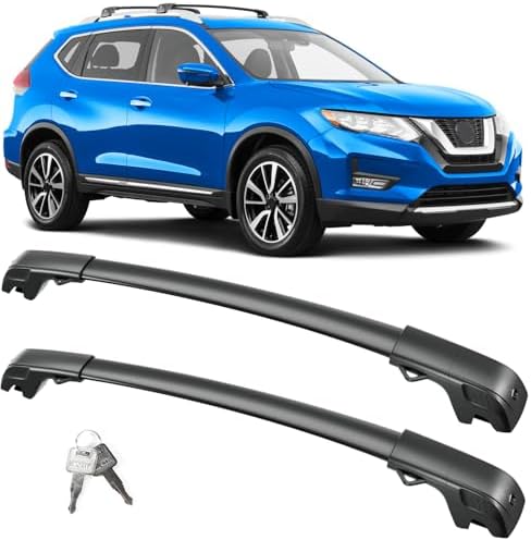FengYu 300lb Lockable Roof Rack Cross Bars for Nissan Rogue 2014-...
