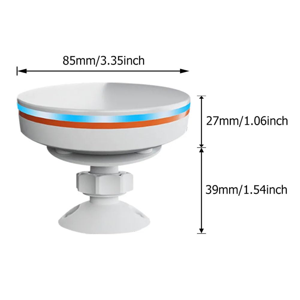 Tuya WiFi Sensor de Presencia 24G 5V MMwave Radar con Sirena Alarma DeteccióN de Movimiento Vida Inteligente DomóTica DIY