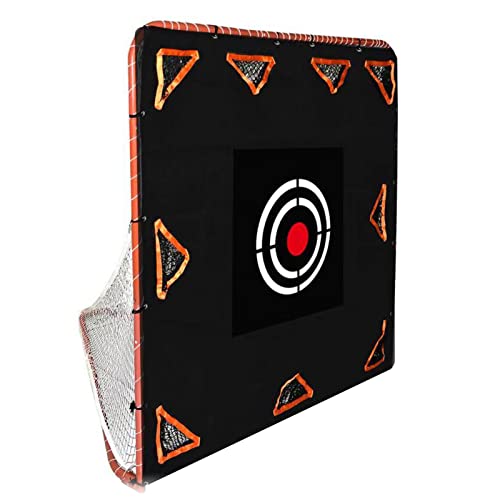 Orchid Lacrosse Goal Target Lacrosse Black Target For Shooting Replacement Target For 6X6Ft Regular Lacrosse Goal With 9-Pocket #TOP3