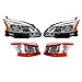 TRQ Lighting Kit NI2502216 NI2503216 NI2800195 NI2804100 NI2805100 Compatible with 2013-2015 Nissan Sentra