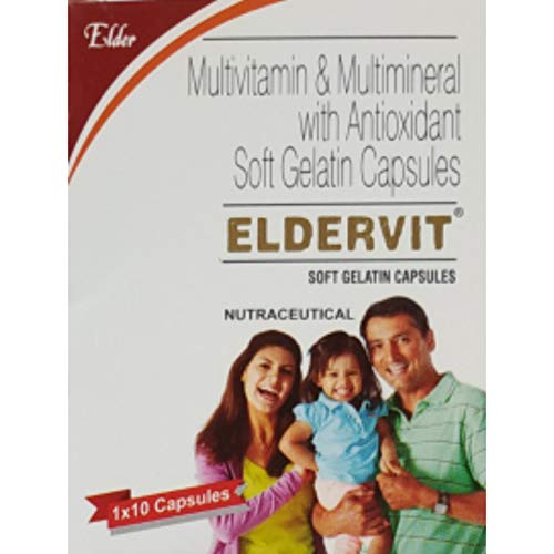 Eldervit multivitamin antioxident immunity booster capsules pack of 30 capsules (B08CJ613R7) Amazon Price History, Amazon Price Tracker