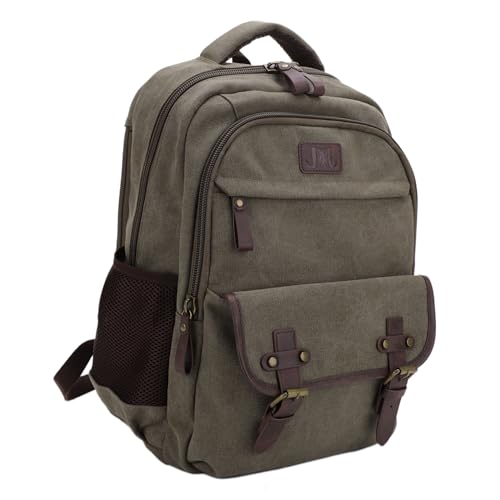 JESSIE & JAMES Alpine CCW Lock and Key For Men Women Outdoors Backpack - Olive