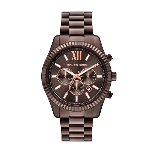 Image of Michael Kors Lexington Brown Watch MK9224