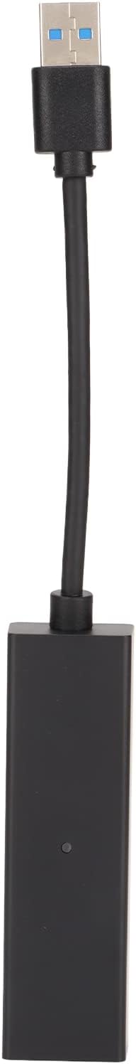 Dpofirs VR Camera Adapter for PS4, PS4 Host Camera, VR Experience, Wide Compatibility, ABS Construction, LED Indicator, Portable