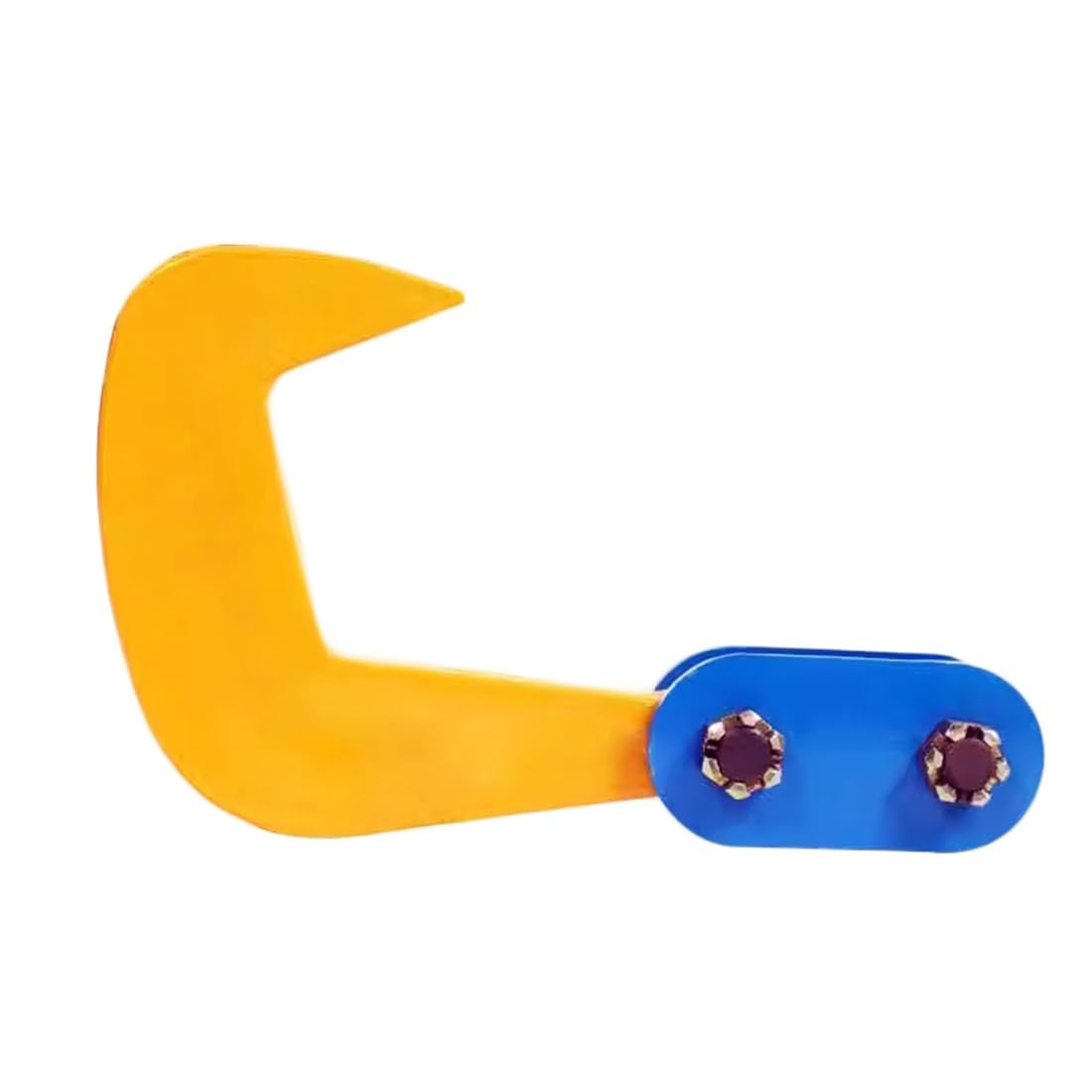 YushenFu 1/2/3/5/8/10T Horizontal Lifting Clamp For Steel Plate, Forged Alloy Steel Lifting Tool L-Type I-beam Plate Clamp Hook, For Sheet Lifting And Transporting(Size:5T)