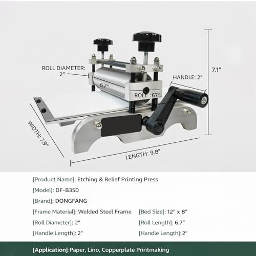 Machine de gravure manuelle avec outil de presse à lettres de bureau