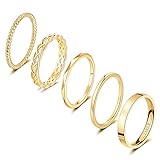 goldene ringe herren ✦VERGOLDETE RINGE SET ✦ Dieser Ring ist handgefertigt aus 14 Karat Vergoldete, das hochglanzpoliert ist, um Oxidation zu verhindern und lang anhaltenden Glanz zu bewahren. Umweltfreundliches Metall, nickelfrei und bleifrei, hypoallergen, nicht leicht zu korrodieren und zu rosten. Geeignet für empfindliche Finger und wird Ihre Finger nicht grün färben. Strapazierfähig und angenehm zu tragen.