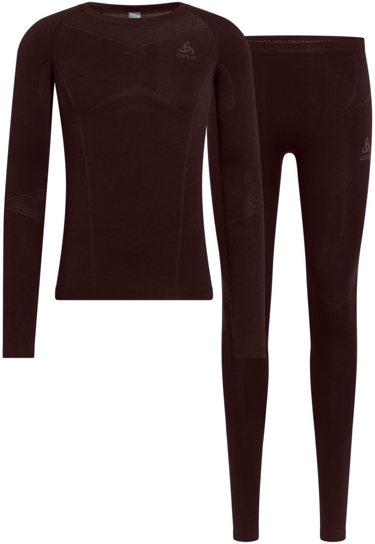 Odlo Set Long Performance Evolution Warm Longsleeve & Hose 2025 Fudge