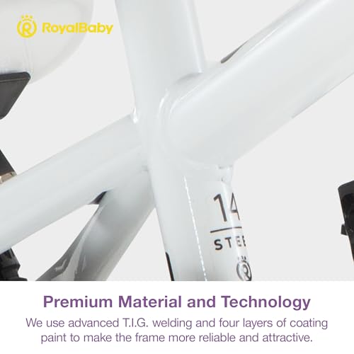 Image of RoyalBaby Kids Bike with Dual Handbrake for Beginners,12 14 16 18 20 Inch Bicycle for Boys & Girls Ages 3-10 Years