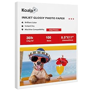 Koala Glossy Thin Inkjet Printer Pa...