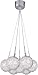ET2 Starburst Pendant in Satin Nickel / Polished Chrome