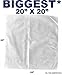 (50 Pack) Commercial Cold Brew Coffee Filters, 20