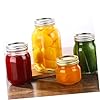 DIYEAH 54pcs Silver Mason Jar Lid Covers Split Can Lids Discs with Strong Sealing Performance for Airtight Food Storage and Long-term Preservation #5