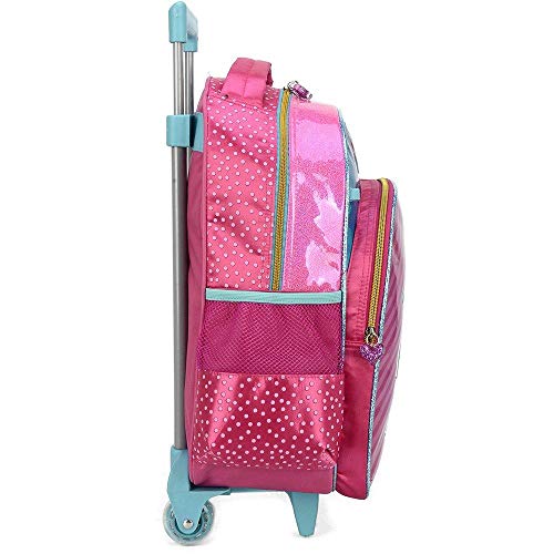 MOCHILA COM RODAS LOL SURPRISE MISS BABY - IC34602LO-VD LUXCEL