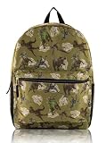 Fast Forward Mochila Jurassic World para crianças | Mochila Jurassic World com estampa de dinossauro | Bolsa de viagem infantil, mochila leve para escola | A partir de 3 anos