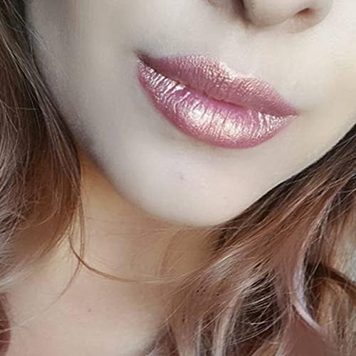 Matte Lipstick Tinted Lip Gloss,Lipstick Nude lip gloss metallic Light lipgloss shimmer,Non-Stick Cup Not Fade Long-Lasting Waterproof Glitter Liquid Lipstick 1PC (#01)