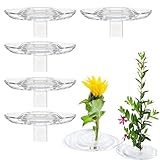 Floating Flower Holder | Clear Floral Arranger Stand | Floating Flower Display Rack | For Fish Tanks Table Shelf Bedroom Kid Room Banquet Holiday Weddings Pool